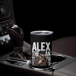 Alex Pretti Tumbler Cup Alex The Man The Myth The Legend Vintage Gift TS12 Print Your Wear