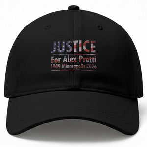Justice For Alex Pretti Baseball Cap Minneapolis MN Tribute Gift TS12 Print Your Wear