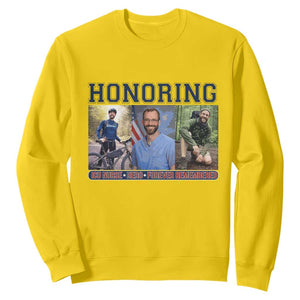 Honoring Alex Pretti Memorial Sweatshirt ICU Nurse Hero Tribute Minneapolis TS12 Daisy Print Your Wear