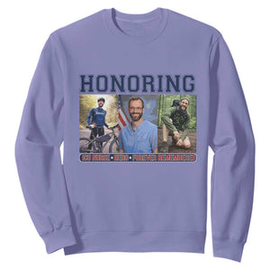 Honoring Alex Pretti Memorial Sweatshirt ICU Nurse Hero Tribute Minneapolis TS12 Violet Print Your Wear