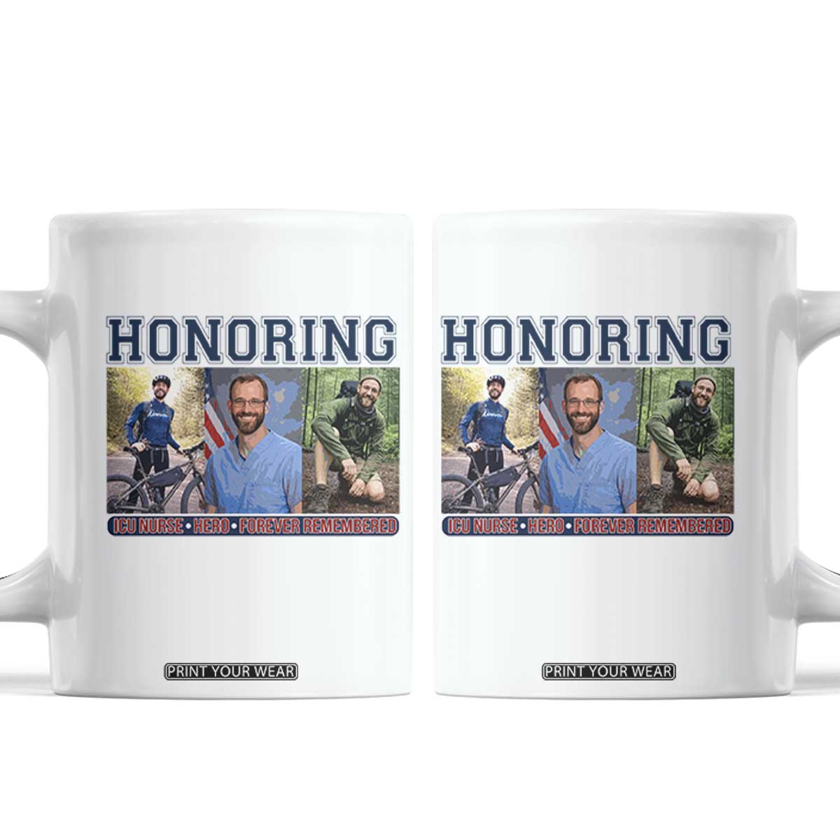 Honoring Alex Pretti Memorial Coffee Mug ICU Nurse Hero Tribute Minneapolis TS12 White Print Your Wear