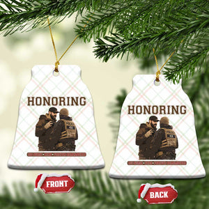 Honoring Alex Pretti ICU Nurse Tribute Support Gift Ceramic Ornament TS12 Print Your Wear