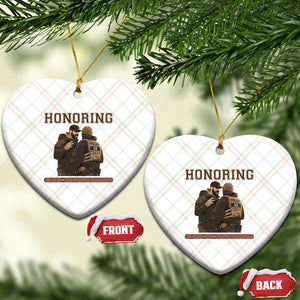 Honoring Alex Pretti ICU Nurse Tribute Support Gift Ceramic Ornament TS12 Print Your Wear