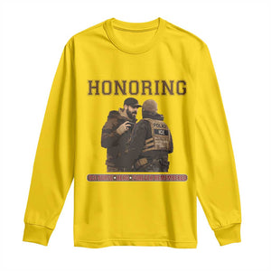 Honoring Alex Pretti ICU Nurse Tribute Support Gift Long Sleeve Shirt TS12 Daisy Print Your Wear