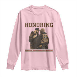 Honoring Alex Pretti ICU Nurse Tribute Support Gift Long Sleeve Shirt TS12 Light Pink Print Your Wear
