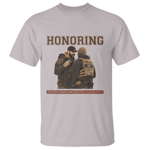Honoring Alex Pretti ICU Nurse Tribute Support Gift T Shirt TS12 Ice Gray Print Your Wear