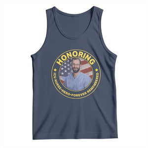 Alex Pretti Memorial Healthcare Hero Tank Top Minneapolis Support Gift TS12 Navy Print Your Wear
