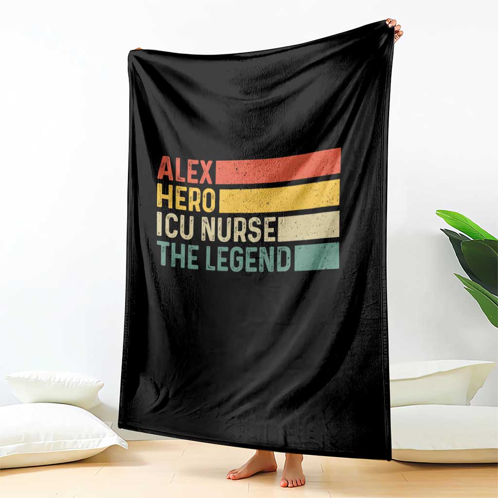 Vintage Retro Gift Throw Blanket Vintage Retro Gift TS12 Print Your Wear