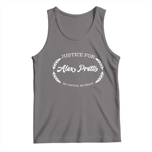 Justice For Alex Pretti Tank Top Abolish ICE Protest Minneapolis Support Gift TS12 Deep Heather Print Your Wear