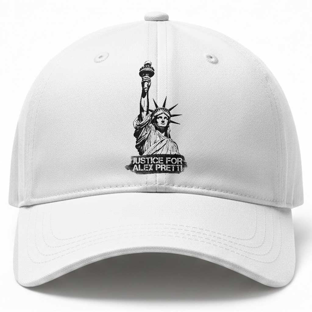 Justice For Alex Pretti Baseball Cap Statue Of Liberty Support Gift TS12 Print Your Wear