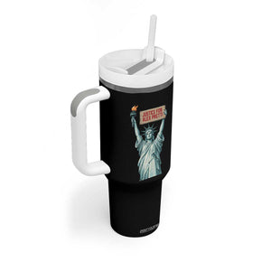 Statue Of Liberty Justice For Alex Pretti Tribute Gift Tumbler With Handle TS12 Print Your Wear