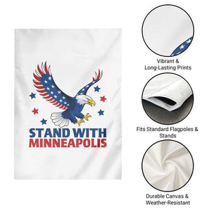 Stand With Minneapolis Garden Flag American Eagle Protest Gift TS12 Print Your Wear