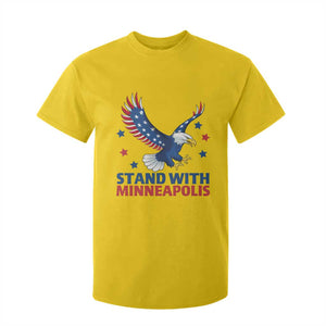 Stand With Minneapolis T Shirt For Kid American Eagle Protest Gift TS12 Daisy Print Your Wear