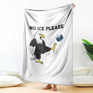 American Eagle No Ice Please Throw Blanket Minneapolis Support Gift TS12 Print Your Wear