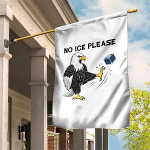 American Eagle No Ice Please Garden Flag Minneapolis Support Gift TS12 Print Your Wear