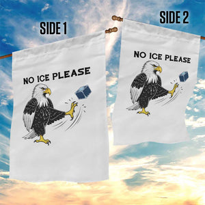 American Eagle No Ice Please Garden Flag Minneapolis Support Gift TS12 Print Your Wear