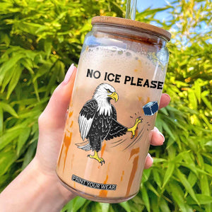 American Eagle No Ice Please Glass Can Minneapolis Support Gift TS12 White Print Your Wear