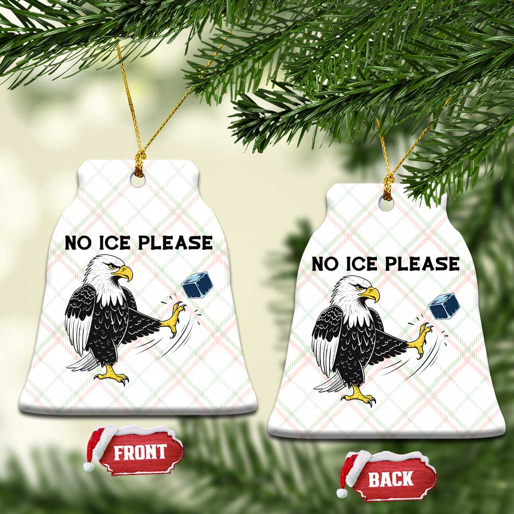 American Eagle No Ice Please Ceramic Ornament Minneapolis Support Gift TS12 Print Your Wear