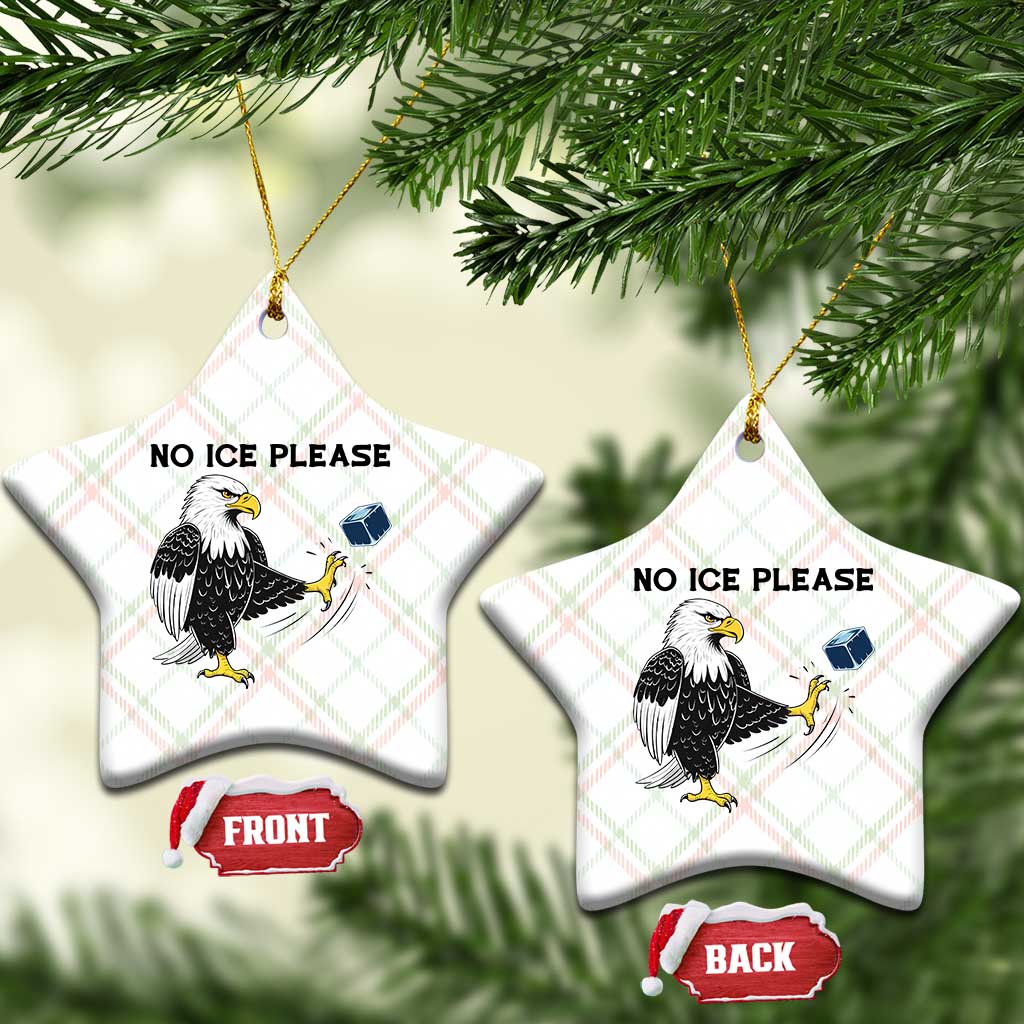 American Eagle No Ice Please Ceramic Ornament Minneapolis Support Gift TS12 Print Your Wear