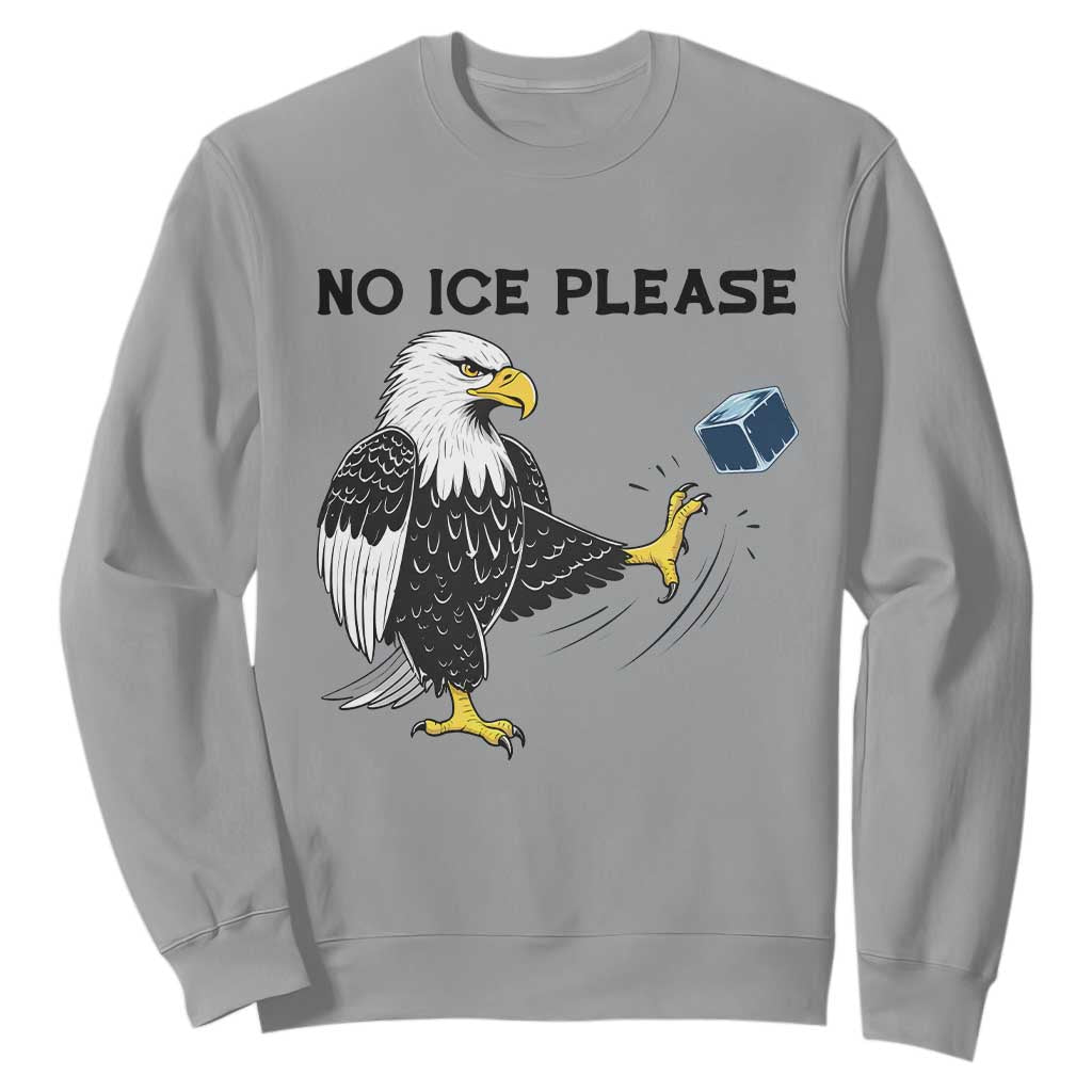 American Eagle No Ice Please Sweatshirt Minneapolis Support Gift TS12 Sport Gray Print Your Wear