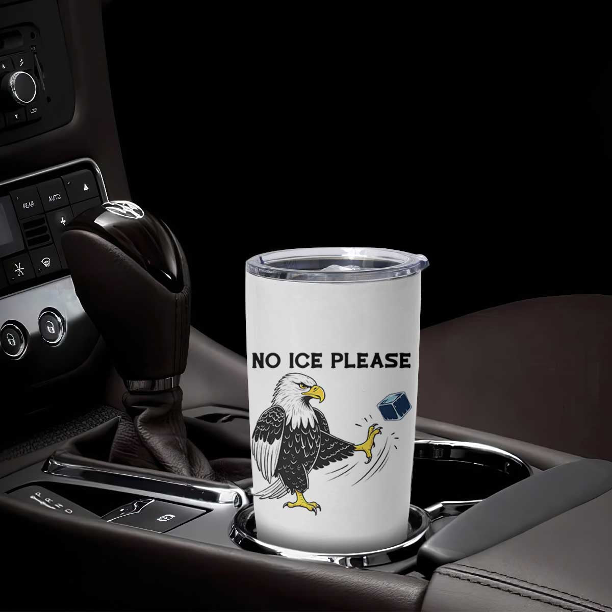 American Eagle No Ice Please Tumbler Cup Minneapolis Support Gift TS12 Print Your Wear