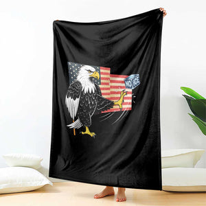 Solidarity With Minneapolis Throw Blanket American Eagle No Ice Please Support TS12 Print Your Wear