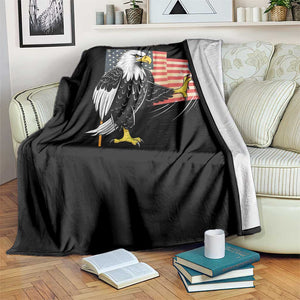 Solidarity With Minneapolis Throw Blanket American Eagle No Ice Please Support TS12 Print Your Wear