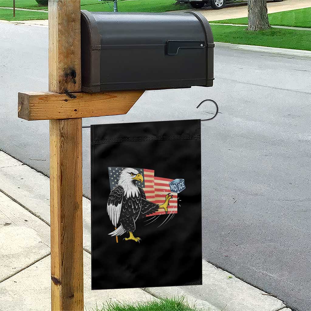 Solidarity With Minneapolis Garden Flag American Eagle No Ice Please Support TS12 Print Your Wear