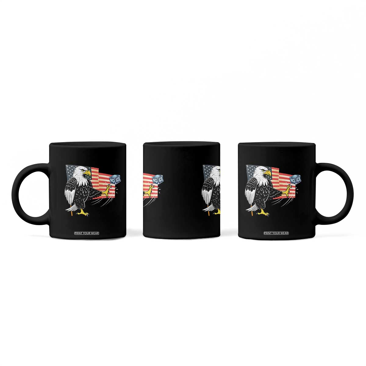 Solidarity With Minneapolis Coffee Mug American Eagle No Ice Please Support TS12 Print Your Wear