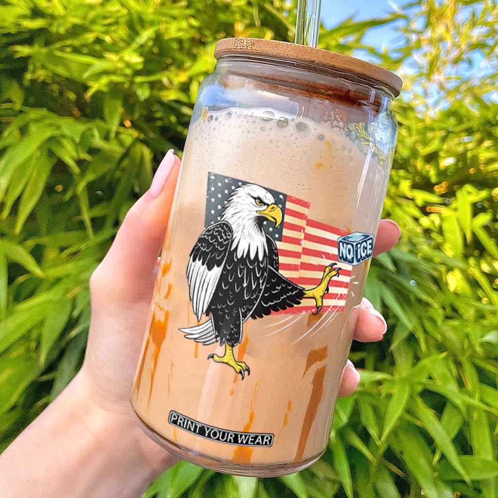 Solidarity With Minneapolis Glass Can American Eagle No Ice Please Support TS12 Black Print Your Wear