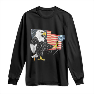 Solidarity With Minneapolis Long Sleeve Shirt American Eagle No Ice Please Support TS12 Black Print Your Wear