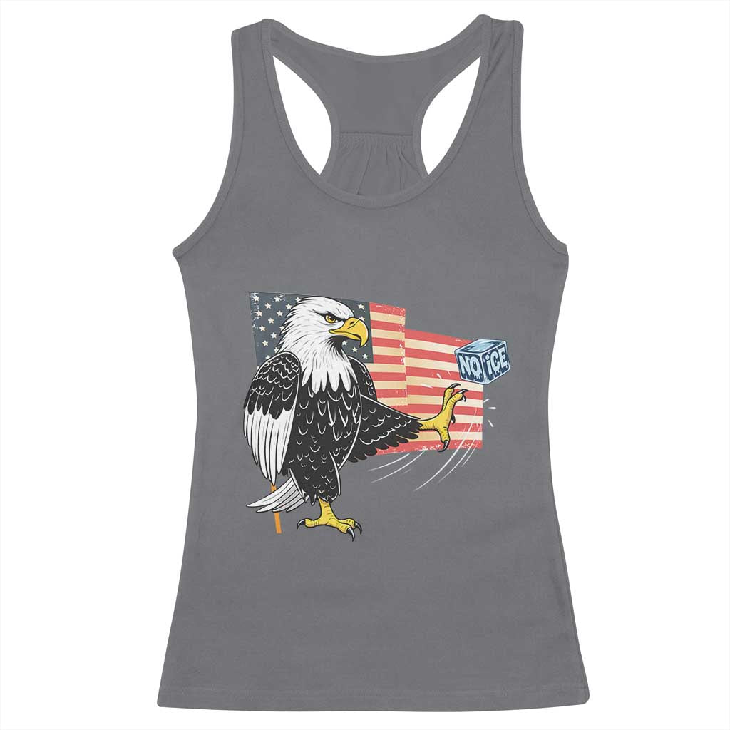 Solidarity With Minneapolis Racerback Tank Top American Eagle No Ice Please Support TS12 Charcoal Print Your Wear
