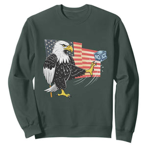 Solidarity With Minneapolis Sweatshirt American Eagle No Ice Please Support TS12 Dark Forest Green Print Your Wear