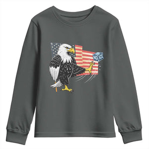 Solidarity With Minneapolis Youth Sweatshirt American Eagle No Ice Please Support TS12 Dark Heather Print Your Wear