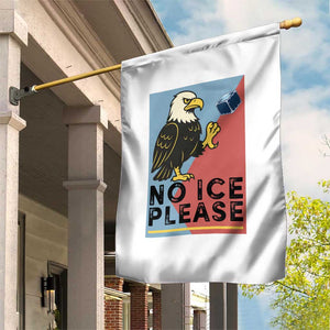 American Eagle No Ice Please Garden Flag Minnesota Protest Support Gift TS12 Print Your Wear
