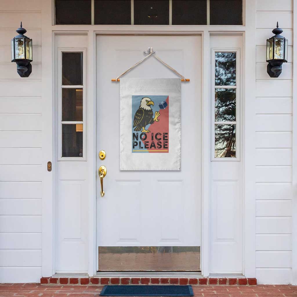 American Eagle No Ice Please Garden Flag Minnesota Protest Support Gift TS12 Print Your Wear