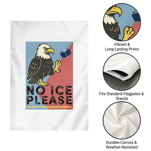 American Eagle No Ice Please Garden Flag Minnesota Protest Support Gift TS12 Print Your Wear