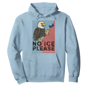 American Eagle No Ice Please Hoodie Minnesota Protest Support Gift TS12 Light Blue Print Your Wear