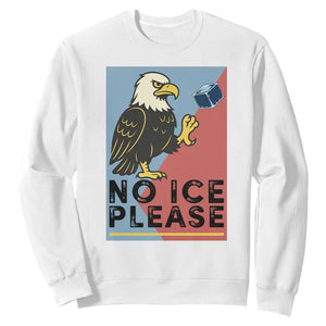 American Eagle No Ice Please Sweatshirt Minnesota Protest Support Gift TS12 White Print Your Wear
