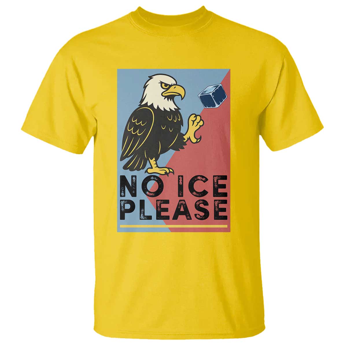 American Eagle No Ice Please T Shirt Minnesota Protest Support Gift TS12 Daisy Print Your Wear