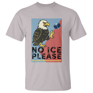 American Eagle No Ice Please T Shirt Minnesota Protest Support Gift TS12 Ice Gray Print Your Wear