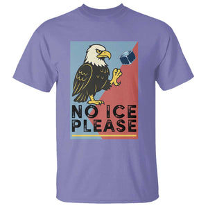 American Eagle No Ice Please T Shirt Minnesota Protest Support Gift TS12 Violet Print Your Wear