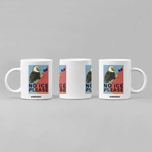American Eagle No Ice Please Coffee Mug Minnesota Protest Support Gift TS12 Print Your Wear