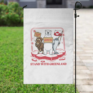 Hands Off Greenland Garden Flag Support Greenlander Gift TS12 Print Your Wear
