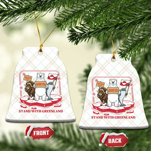 Hands Off Greenland Ceramic Ornament Support Greenlander Gift TS12 Print Your Wear
