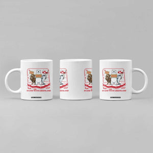 Hands Off Greenland Coffee Mug Support Greenlander Gift TS12 Print Your Wear