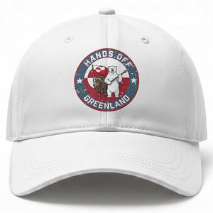 Hands Off Greenland Baseball Cap Anti Authoritarian Political Gag Gift TS12 Print Your Wear