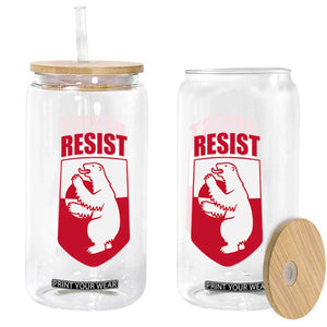 Greenland Resist Glass Can Stand With Greenlanders TS12 Print Your Wear