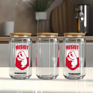 Greenland Resist Glass Can Stand With Greenlanders TS12 Print Your Wear
