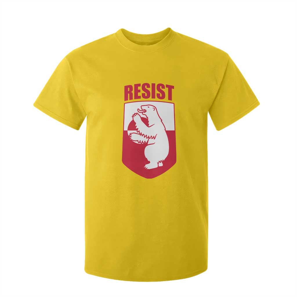 Greenland Resist T Shirt For Kid Stand With Greenlanders TS12 Daisy Print Your Wear